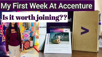 My First Week at Accenture: Onboarding, Training & Work Experience | Accenture Journey 2025