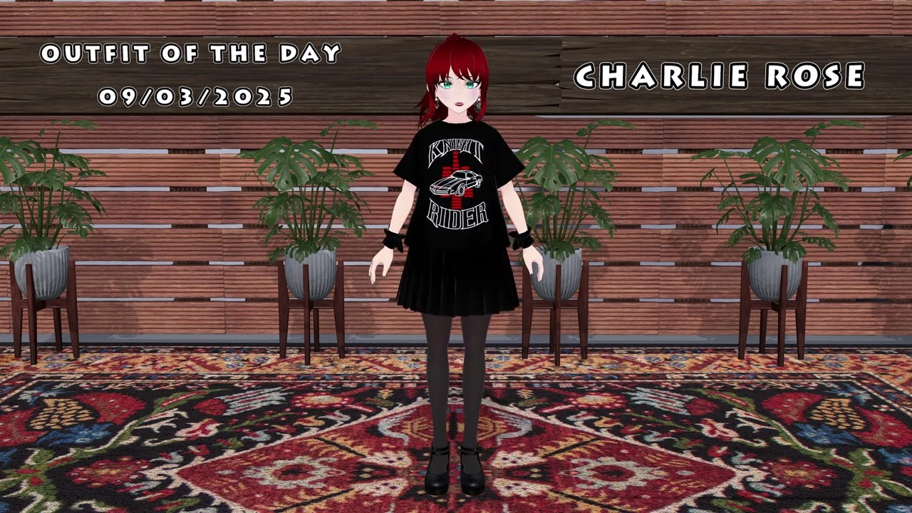 OUTFIT OF THE DAY - VRM AVATAR OUTFIT - (09-03-2025)