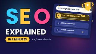 SEO Explained in 2 Minutes (Simple Words for Beginners)