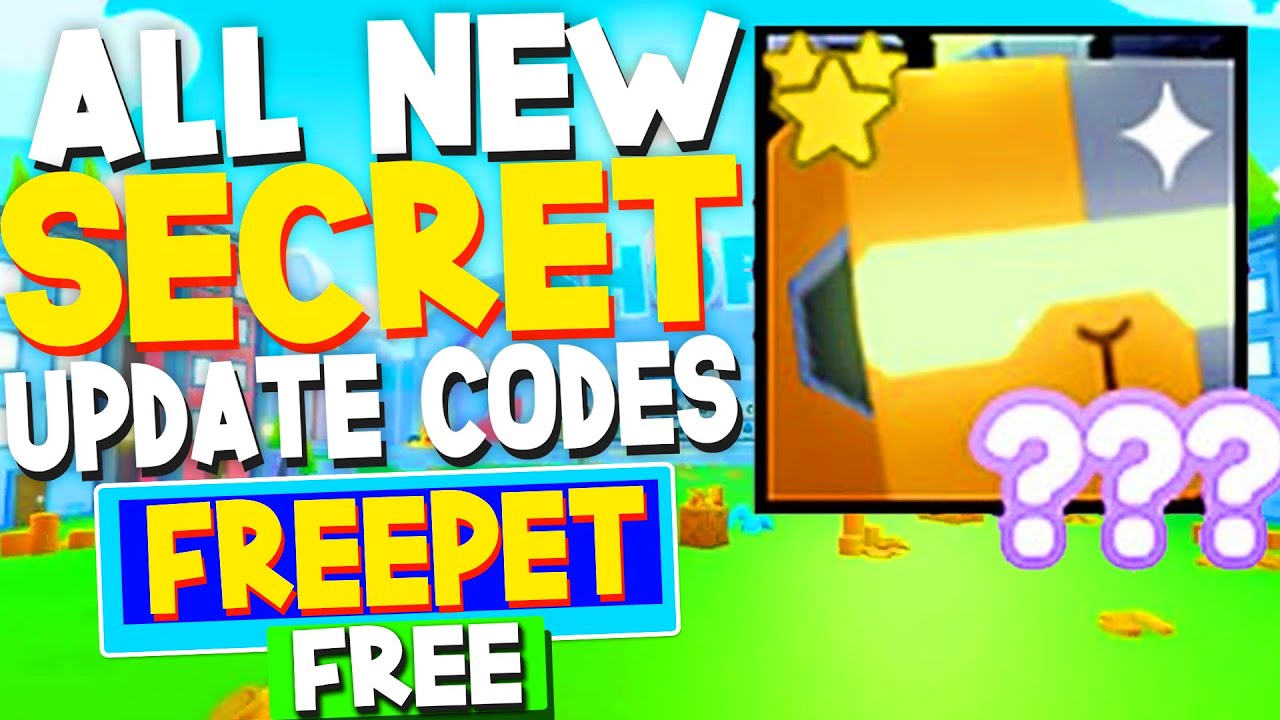 ALL NEW SECRET CODES In PET SIMULATOR Z CODES Pet Simulator Z Codes ROBLOX YouTube