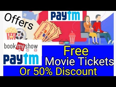 Free Movie tickets Paytm offers llBookmyshow Discount Coupons – Pvr,Inbox,Cinepolis Tickets Cashback