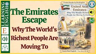 Why The World's Richest People Are Moving To Dubai | Learn Real English | True Story B1-B2 screenshot 3