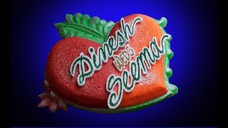 Very Easy Thermocol Heart Cutting