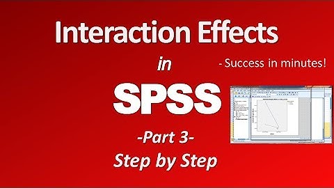 Interaction effects - Two Way ANOVA (Part 3)