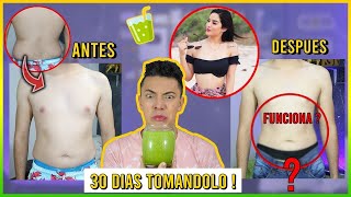 30 Días Tomando el JUGO VERDE de Kimberly Loaiza ¿realmente funciona?