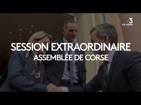 Image du reportage DIRECT : 27 mars 2024 . Assemblée de Corse : Session consacrée à l'autonomie - Première partie. (France 3 Corse ViaStella)