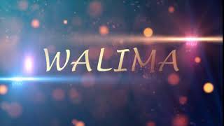 Cinematic Style Walima Title - Walima Intro