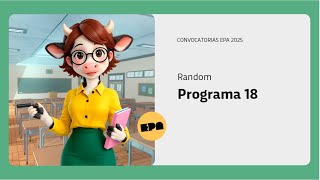 RANDOM | Program 18