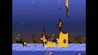 Worms Armageddon   Epic Banana Backfire