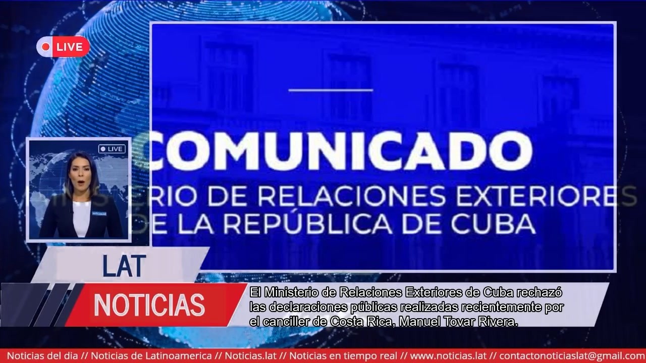 Cuba desmiente ruptura diplomática con Costa Rica tras polémicas declaraciones: video thumbnail