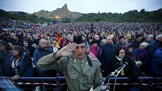 ANZAC Day -- Australien und Neuseeland gedenken der Kriegstoten von Gallipoli