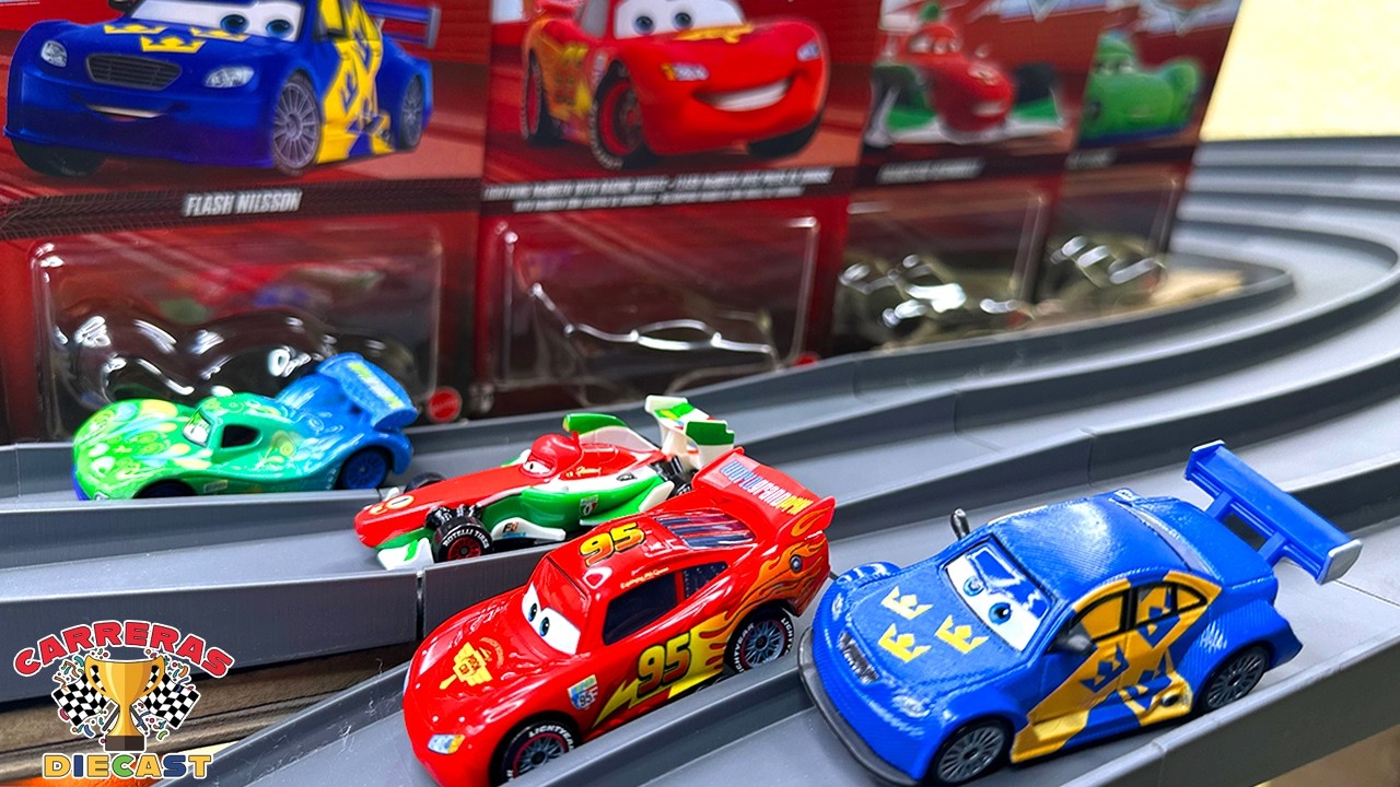 DISNEY CARS 2 FLASH NILSSON 2026 CARRERAS REVISION