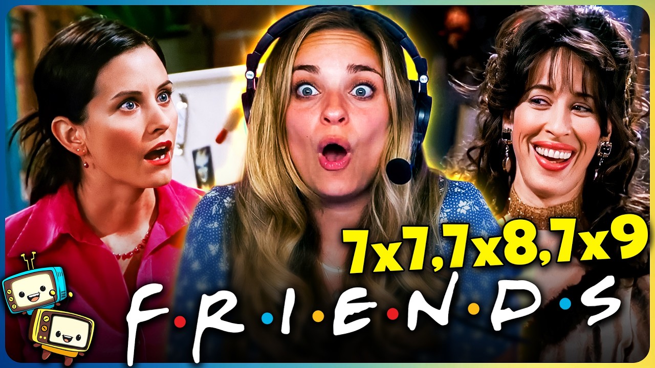 FRIENDS (2000) Season 7 Episodes 7x7, 7x8 & 7x9 Reaction! | First Time Watch!