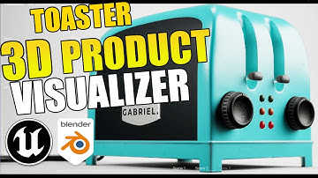 Product Configurator - Toaster Project Preview - Unreal Engine 5 - 3D Visualizer