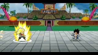 Today Gaming Goku super saiyan 3 vs Vegeta screenshot 3