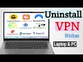 How to Uninstall VPN on Windows | VPN Uninstall Kaise Kare