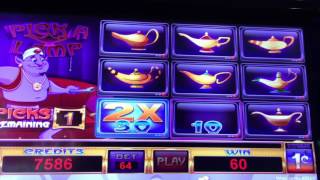 Blackbeards Doubloons/Alakazam Slot Machine Live Play w/Bonus ** Nice Win**