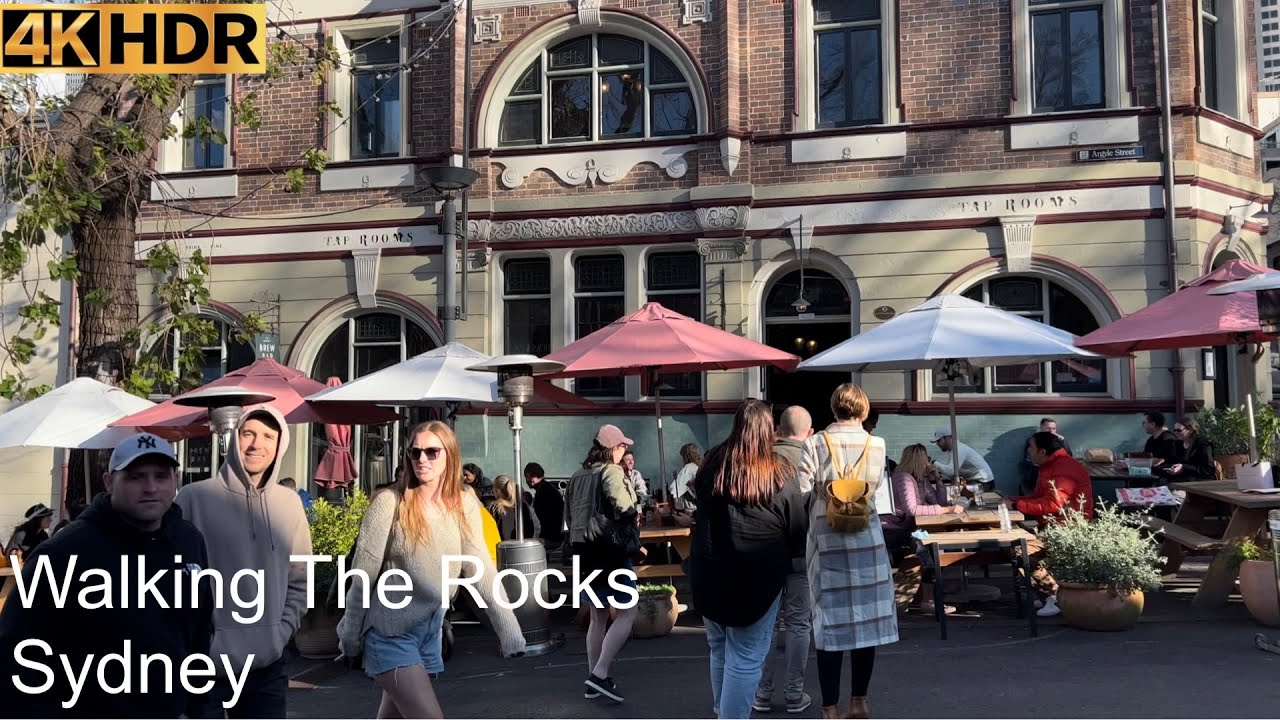 Walking The Rocks | Sydney Australia | 4K HDR