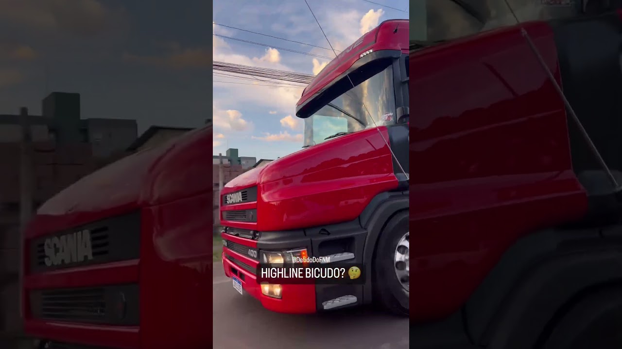 A SCANIA 124 MAIS BONITA DO BR🇧🇷🔥