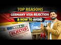 Study in Germany: Germany Visa Rejection Reasons &amp; Solutions | Germany Student Visa Tips 2026