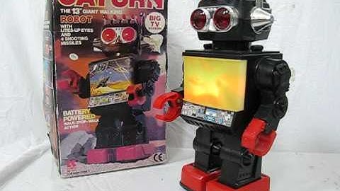 SATURN Robot Big TV Screen