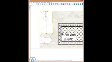 Hướng dẫn sử dụng công cụ di chuyển và căn chỉnh ký hiệu 2D trong Sketchup