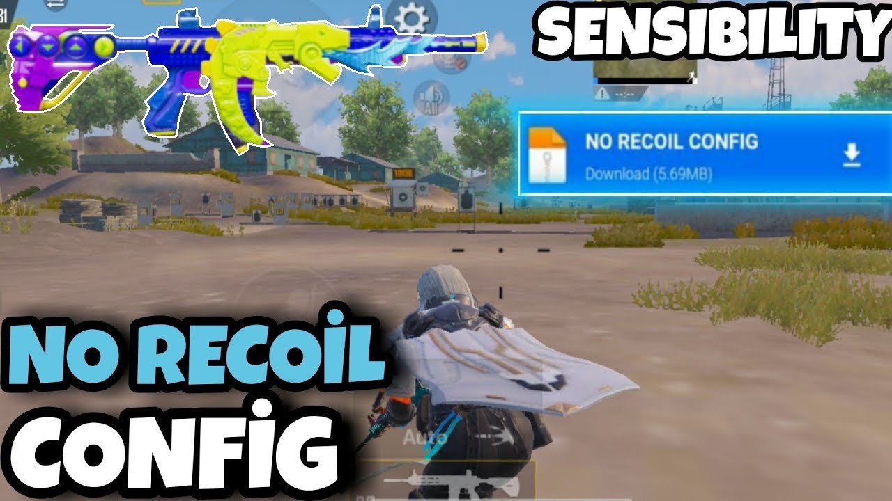 1.8 CONFIG NO RECOIL SENSITIVITY  /  PUBG MOBILE