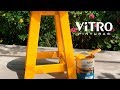 Tutorial para pintar madera nueva con esmalte - VITRO Pinturas