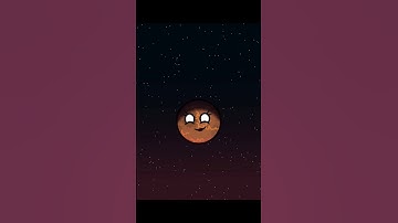 Proto y Theia ✨💥 #solarballs #animation #youtube #original #Prototierra #theia #planets #edit