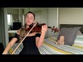 Butterfly kisses by bob carlisle  violin cover demo