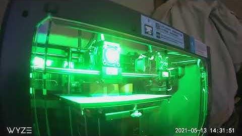 5-13-21 / 22hr 49 min flashforge creator pro 2