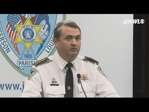 Jefferson Parish Sheriff Joe Lopinto speaks on crime