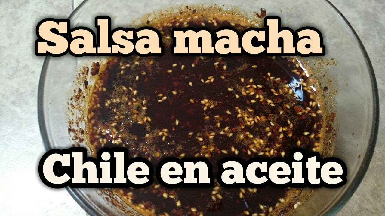 Como hacer chile en aceite / Salsa macha RAPIDISIMO! YouTube