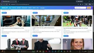 News-App (React.js based Project) screenshot 5