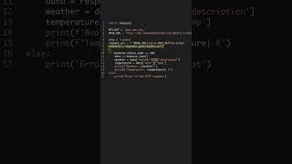 Create a Python Weather App