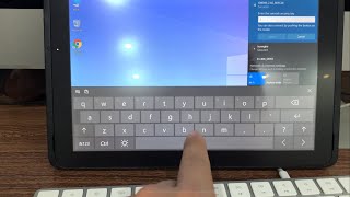 Cách bật bàn phím ảo trên máy tính bảng Windows 10 dù đã làm mọi cách.