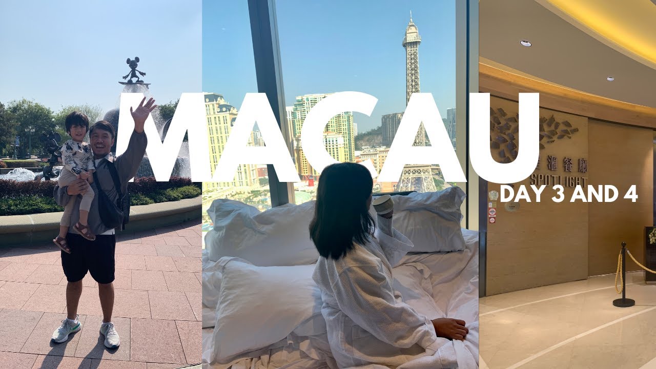 MACAU WITH TODDLER | STUDIO CITY HOTEL | SPOTLIGHT BUFFET   HD 720p