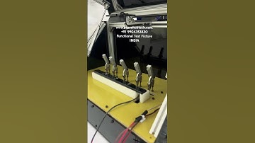 Manufacturer PCBA Test Fixture with pogo pin#automation #robotic #fixture #pcb #science #experiment