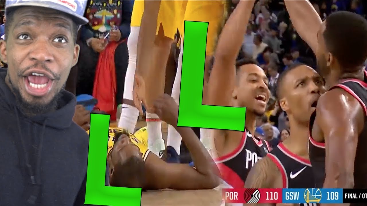 BACK TO BACK LIKE DRAKE!! WARRIORS vs BLAZERS HIGHLIGHTS