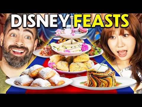 Ultimate Disney Food Challenge ft Santi From The Food Theorists