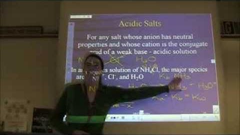 Chapter 14 (Acids and Bases) - Part 5