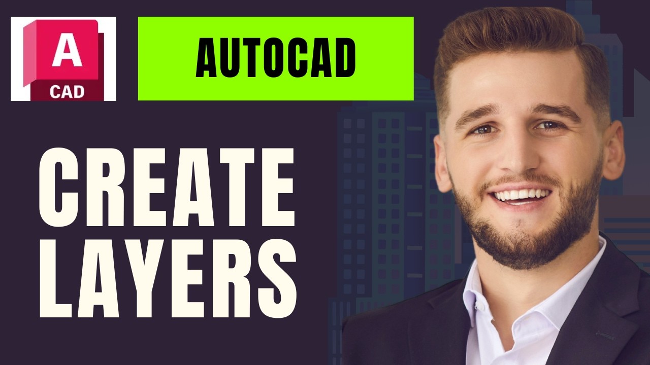 How To Create Layers in Autocad - YouTube