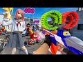 Nerf War | Amusement Park Battle 148 (Nerf First Person Shooter)