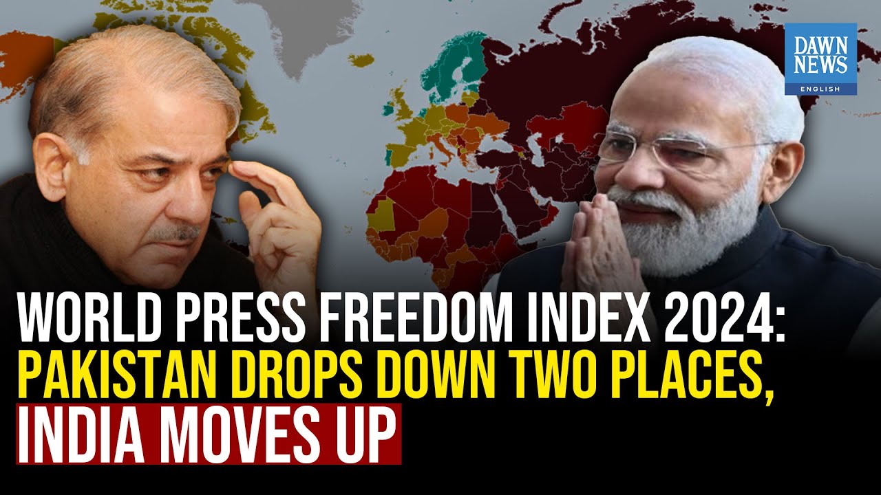 World Press Freedom: Pakistan Drops Two Points, India Moves Up | Dawn News English