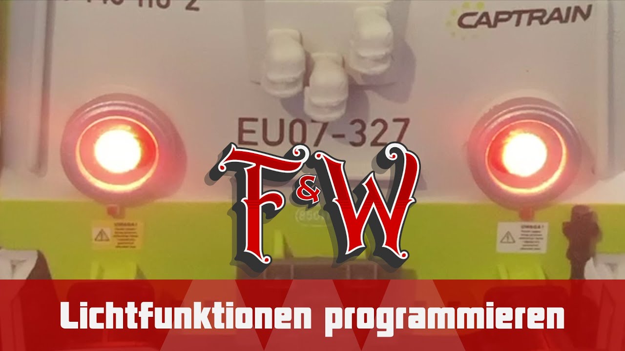 F&W078: Lichtfunktionen mit dem ESU LokProgrammer einstellen
