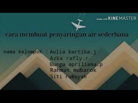 Tutorial Membuat Filter Air Sederhana - YouTube