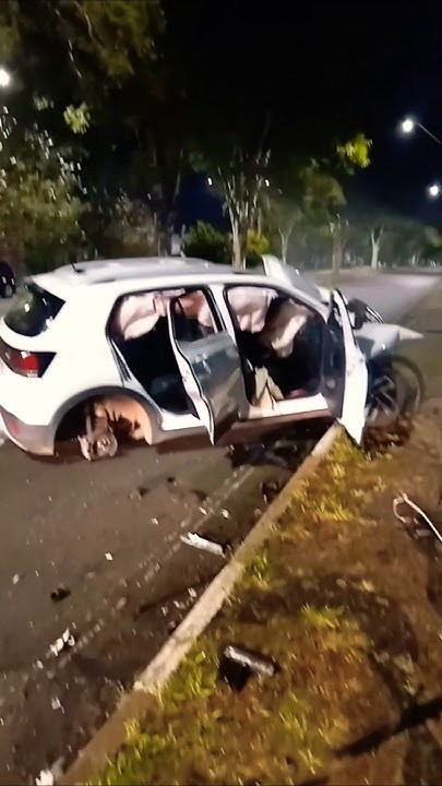VW T-Cross no crash-test da vida real! Olha só como ficou o carro e ninguém se machucou!