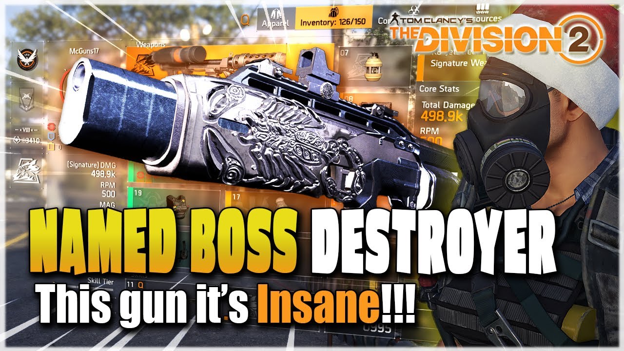 The Division 2 | BEST SHOTGUN IN THE GAME??? *NEW* EXOTIC SCORPIO | Eclipse Shotgun PvE Build