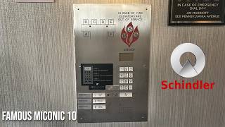 Destination dispatch! Awesome! Schindler Miconic 10 Traction Elevators | JW Marriott, Washington DC