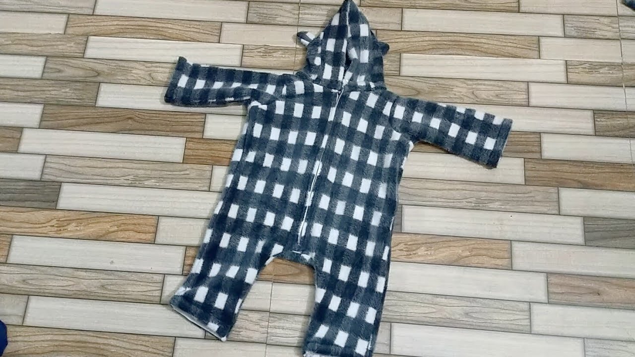 Newborn baby romper cutting and Stitching Romperjumpsuits By